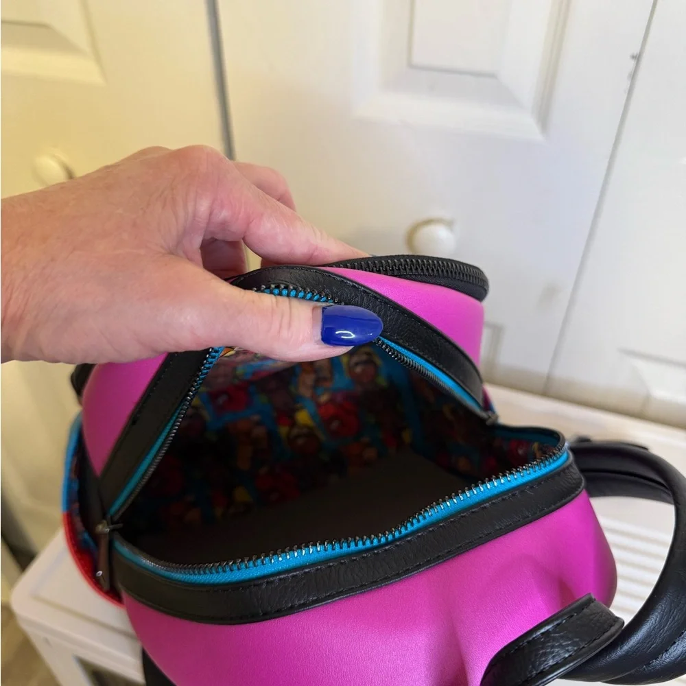 Disney Kids Backpack - Pink and Orange‎